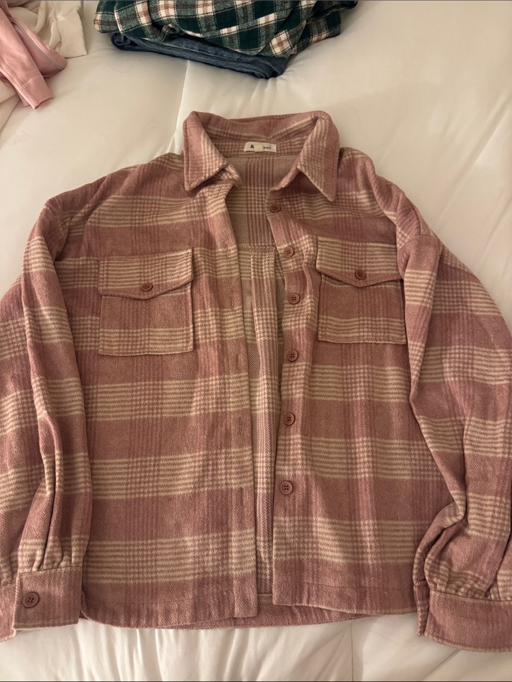Pink Plaid Flannel